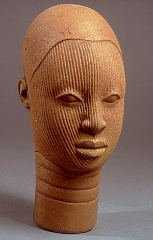 Terracotta Head 12th-14th Century Yoruba, Ife
